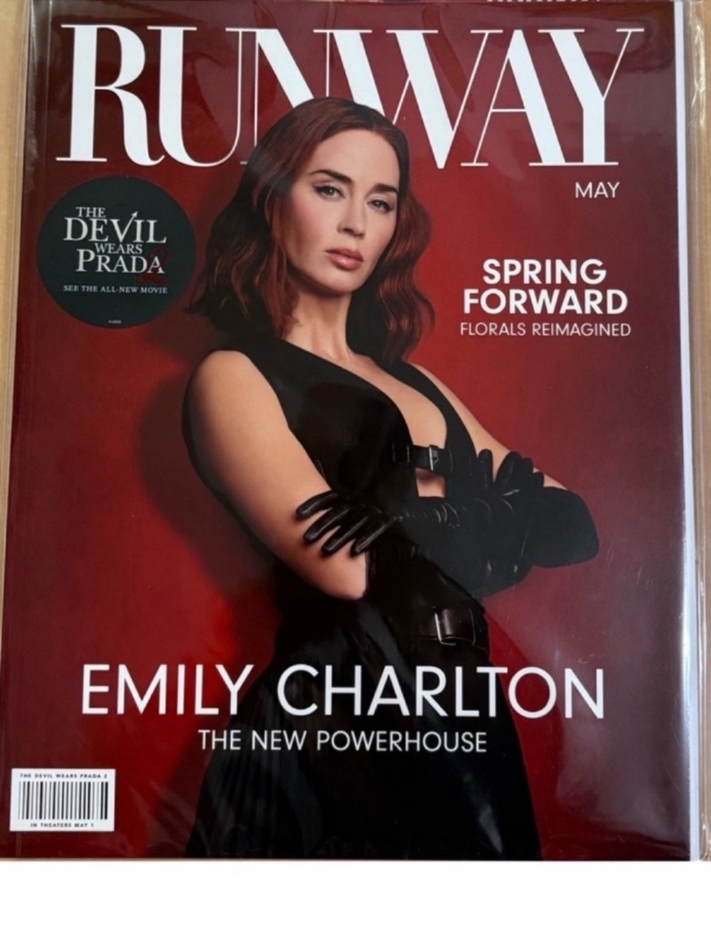 The Devils Wears Prada RUNWAY MAGAZINE. SEALED UNOPENED PLASTIC